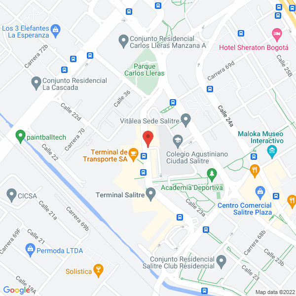 Mapa de Flota Valle De Tenza S.A.