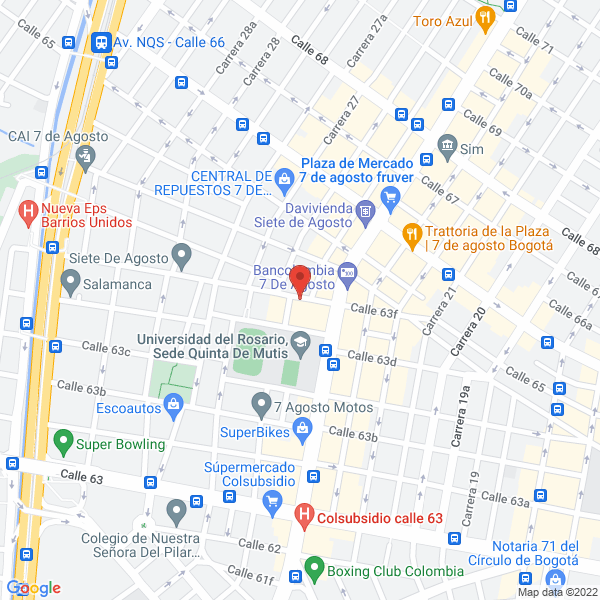Mapa de La Esquina Del Eje Ltda.