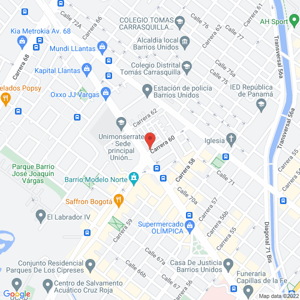 Mapa de Videocomunicaciones Ltda