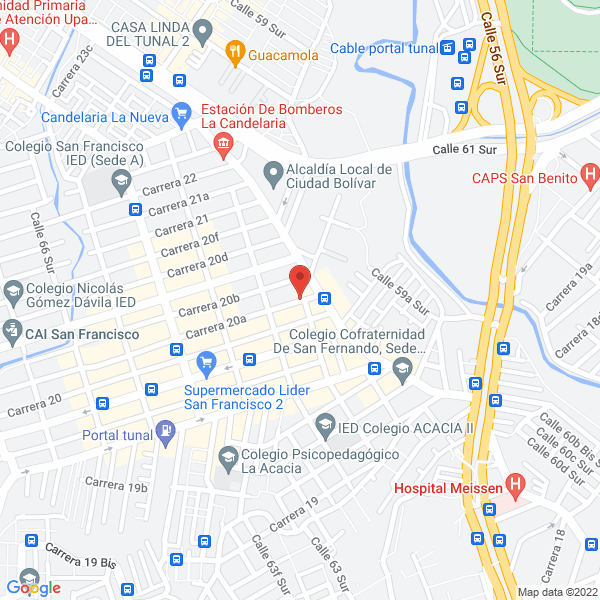 Mapa de Ingehogar S.A.S.