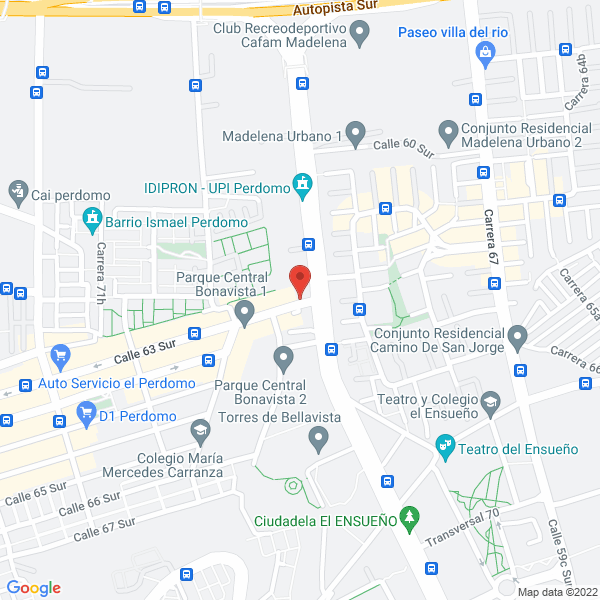 Mapa de Tamales Del Tolima Grande