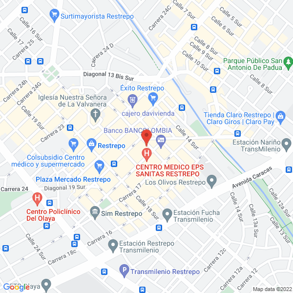 Mapa de Elementos Naturales Y Esotéricos
