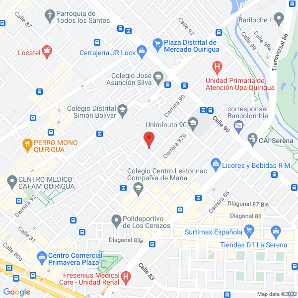 Mapa de Transporte Y Comercialidora De Gas Propano Kennedy E.U.