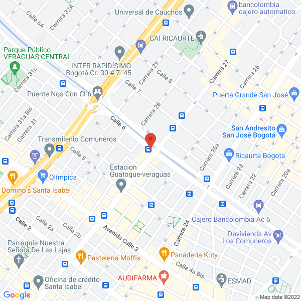 Mapa de Ceimac