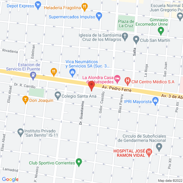 Map of Gerardo & Esteban Vicente - Productores de Seguros - Seguros la Segunda
