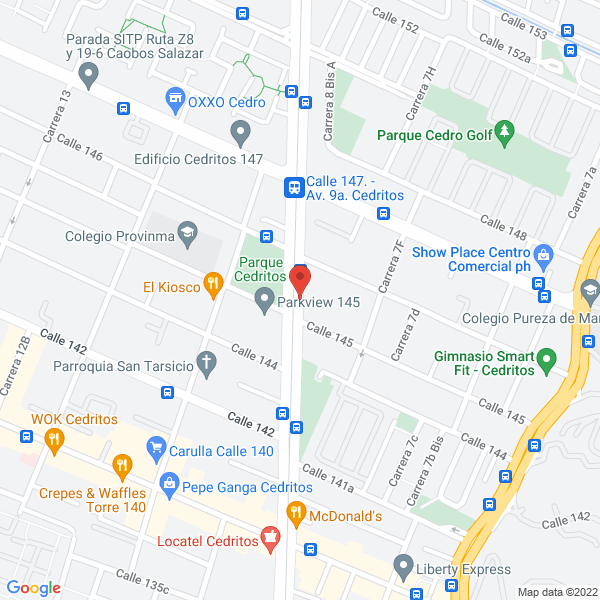 Mapa de Bba Librería