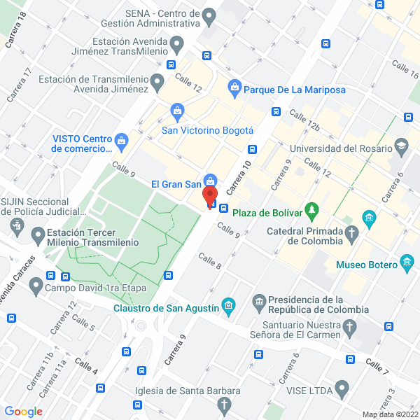 Mapa de Becus Jeans