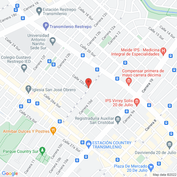 Mapa de C Effe Intercontinental S.A.S.