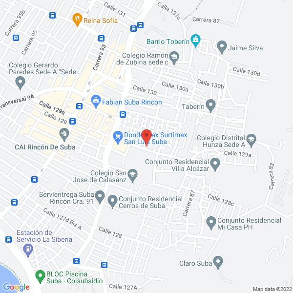 Mapa de C I Pharegon Ltda.