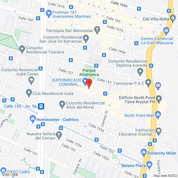Mapa de Salsamentaría Llanera