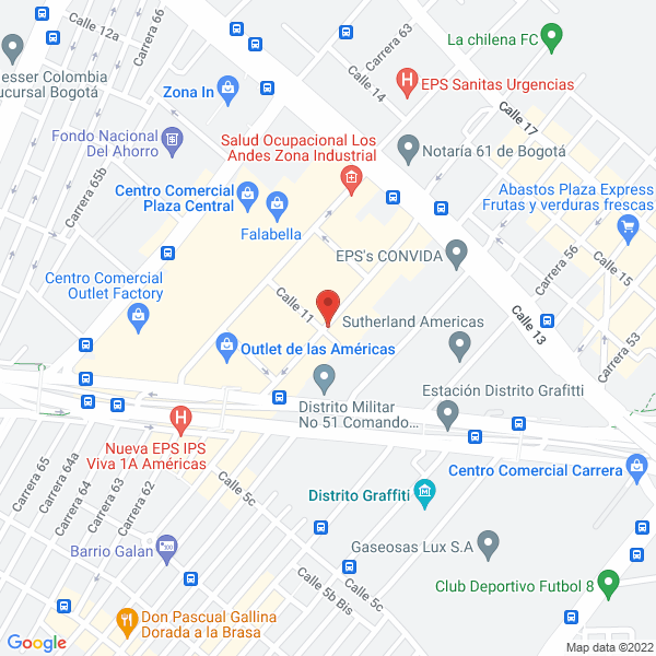 Mapa de Satingmaid