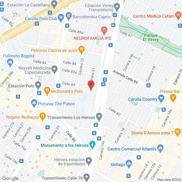 Mapa de Scarpetta Y Aya Asociados