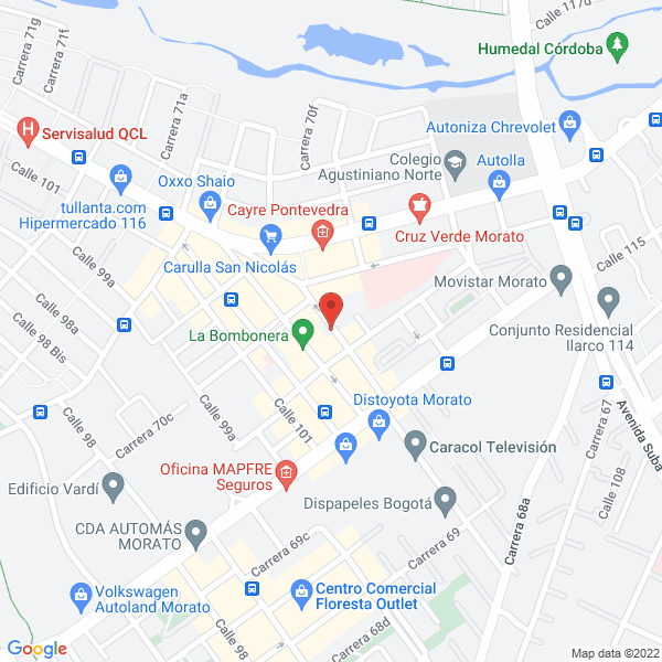 Mapa de R&A Asesores Y Consultores Sas