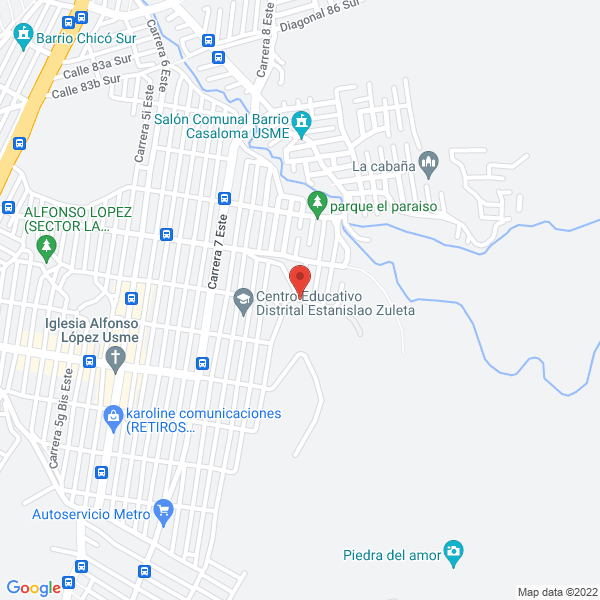 Mapa de Colceldas Ingeniería