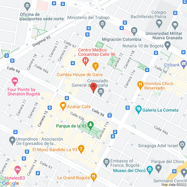 Mapa de Consultorio 94