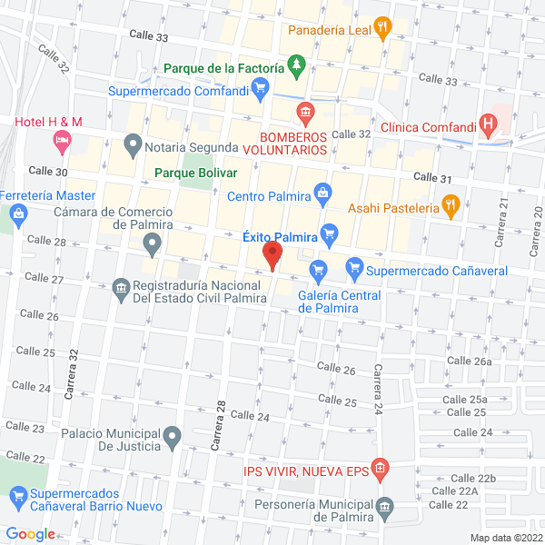 Map of Maderas & Machimbres