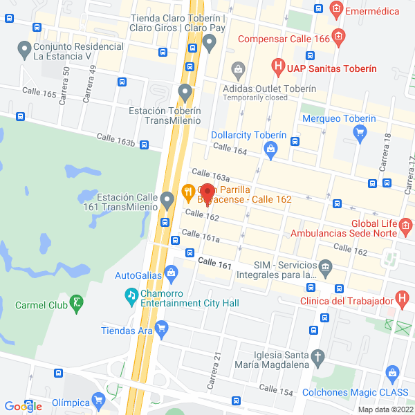 Mapa de Dfi Sas