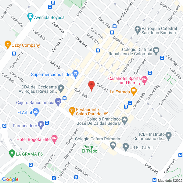 Mapa de Mvp Arquitectos