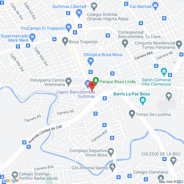 Mapa de Bar El Viejo Castillo