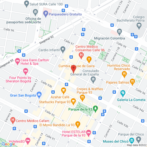 Mapa de Arvisfetec Ltda