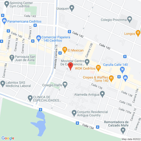 Mapa de Asael Servicios Empresariales S.A.S.