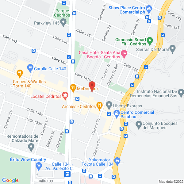 Mapa de Asociacion De Esmeralderos Tradicionales De Colombia S.A.S