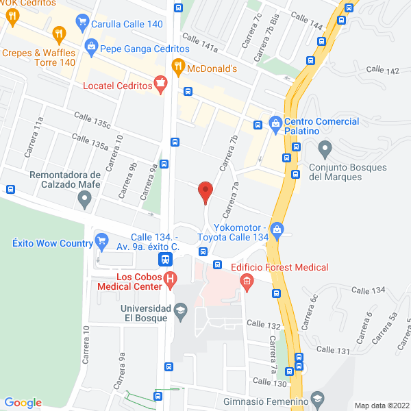 Mapa de Avantage Sas