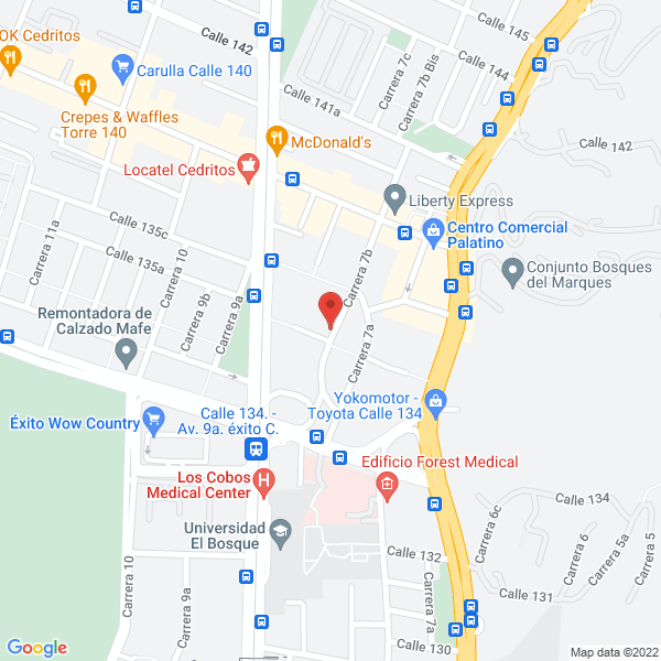 Mapa de B 6 El Arrayan S.A.
