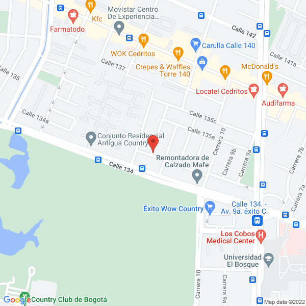 Mapa de Batidos Y Paletas Sas