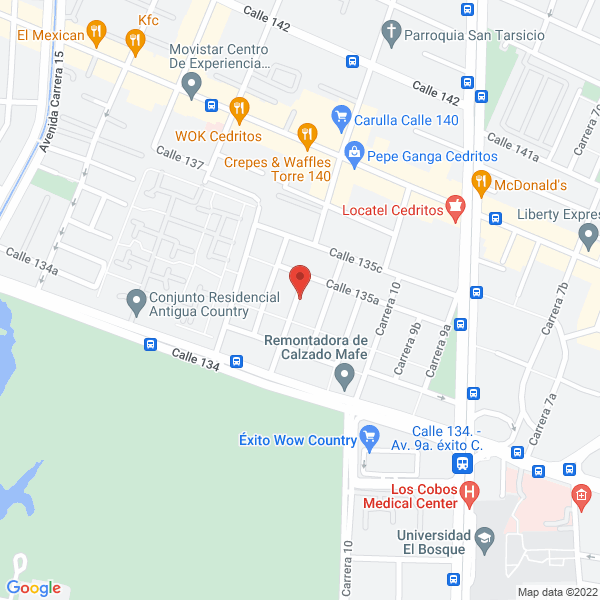 Mapa de Bazar In Mobiliario & Cia Ltda