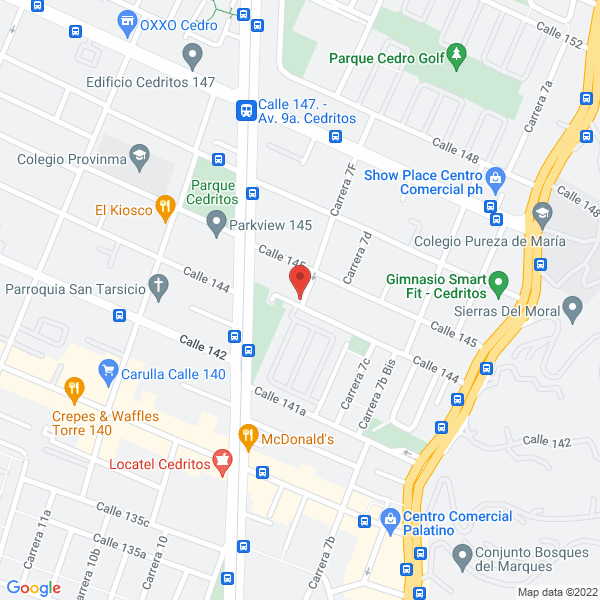 Mapa de Buon Cibo S.A.S