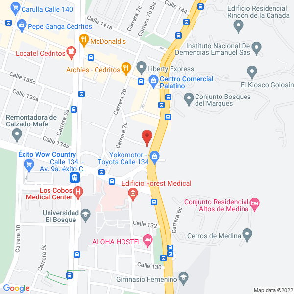 Mapa de Cafe Lorian S.A.S
