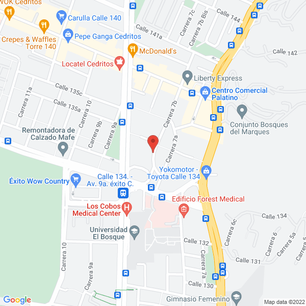 Mapa de Cituar S.A.S.