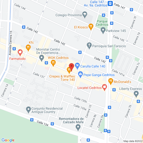 Mapa de Corporacion Dimoga Sas