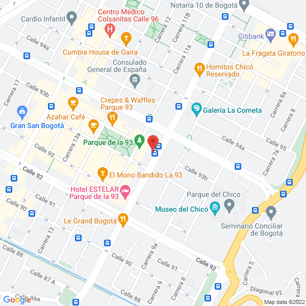 Mapa de Covifa S.A.