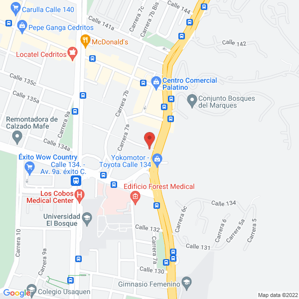 Mapa de Grupo Bean Sas