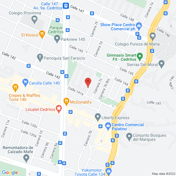 Mapa de Gruvardi S.A.S