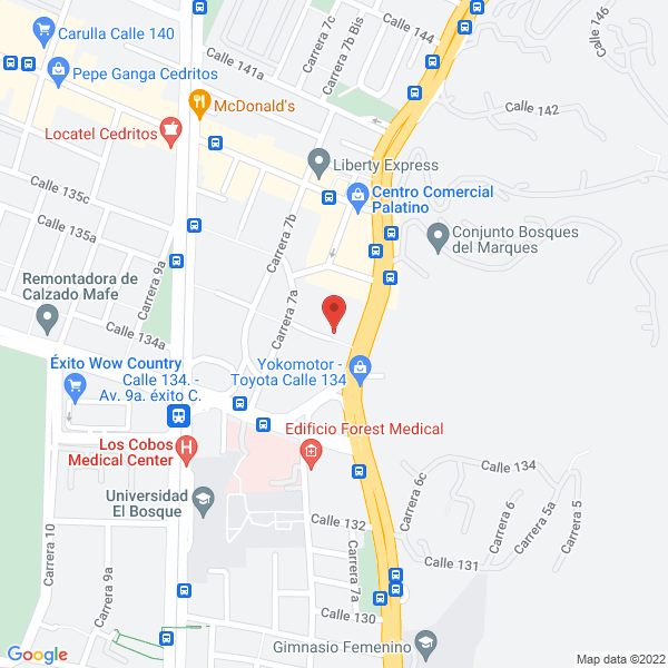 Mapa de Inducampo Distribuciones S.A.S.
