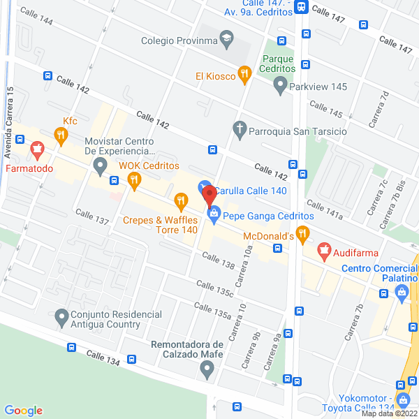 Mapa de Industrial Cleaning Services S.A.S.