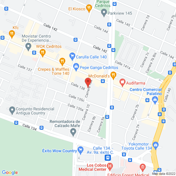Mapa de Ingenieria Diseños & Construcciones S.A.S.