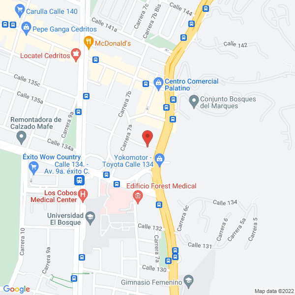 Mapa de Innofarma S.A.S.