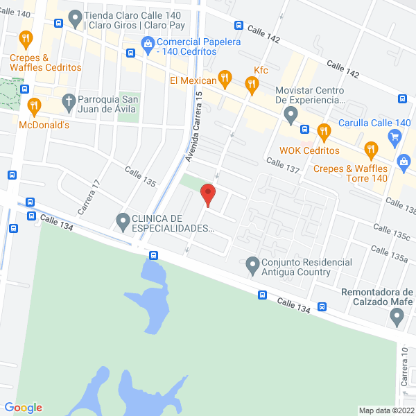 Mapa de Inversiones Darlima Ltda