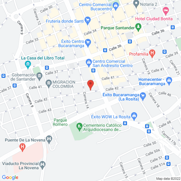 Map of Odontologia Popular