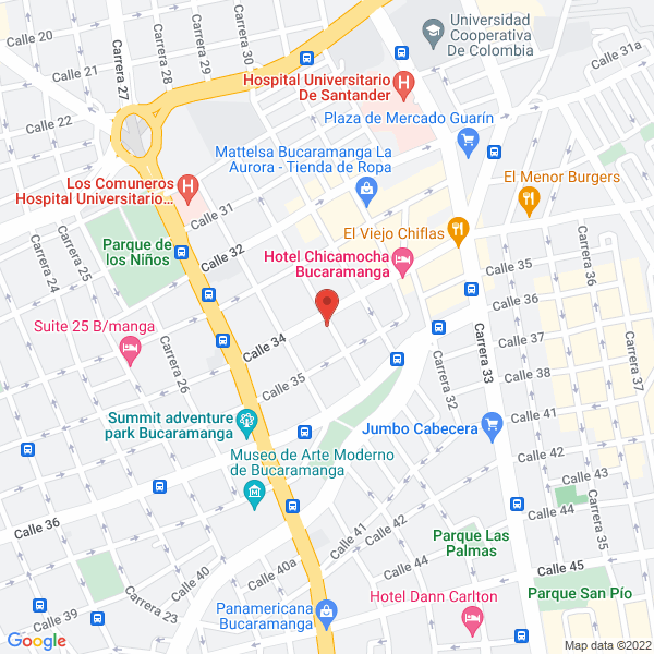 Map of Depósito De Materiales Para Construcción La Calera