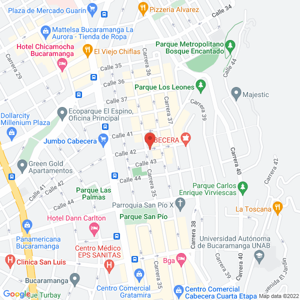 Map of Ruiz Ruiz Danilo