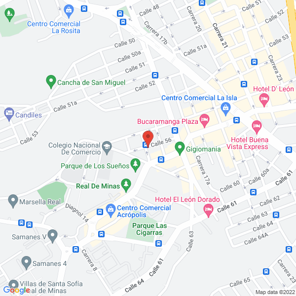 Map of Calzado Botía