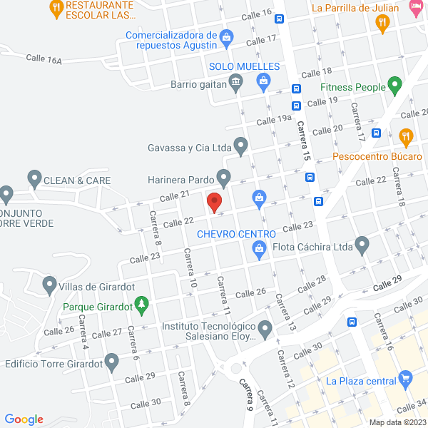 Map of Industrias Acuña Inal