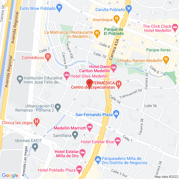 Map of Silvia Morales Consultores S.A.S.
