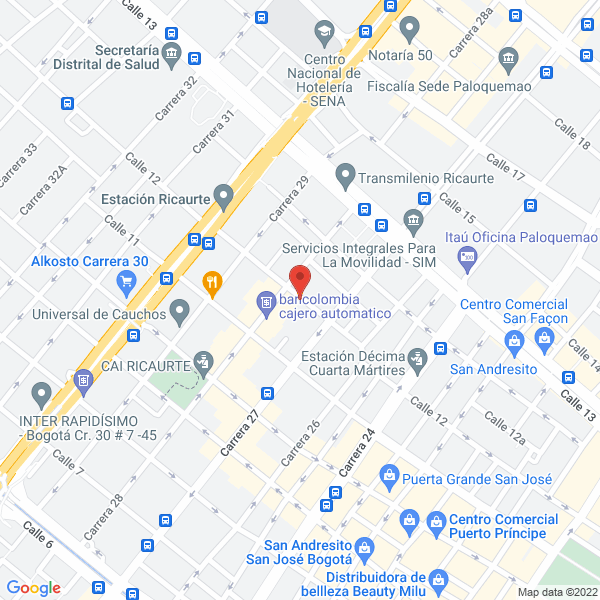 Mapa de Casa Case Ltda.