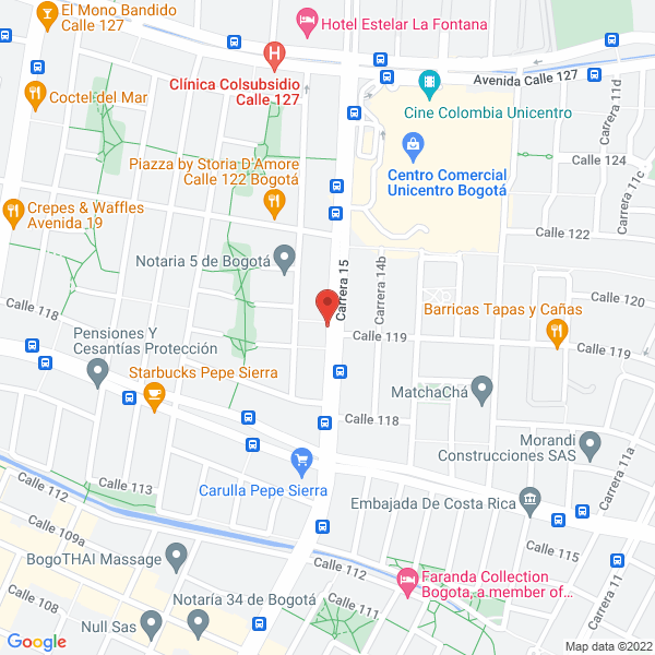 Mapa de Omar Camacho Pinzon